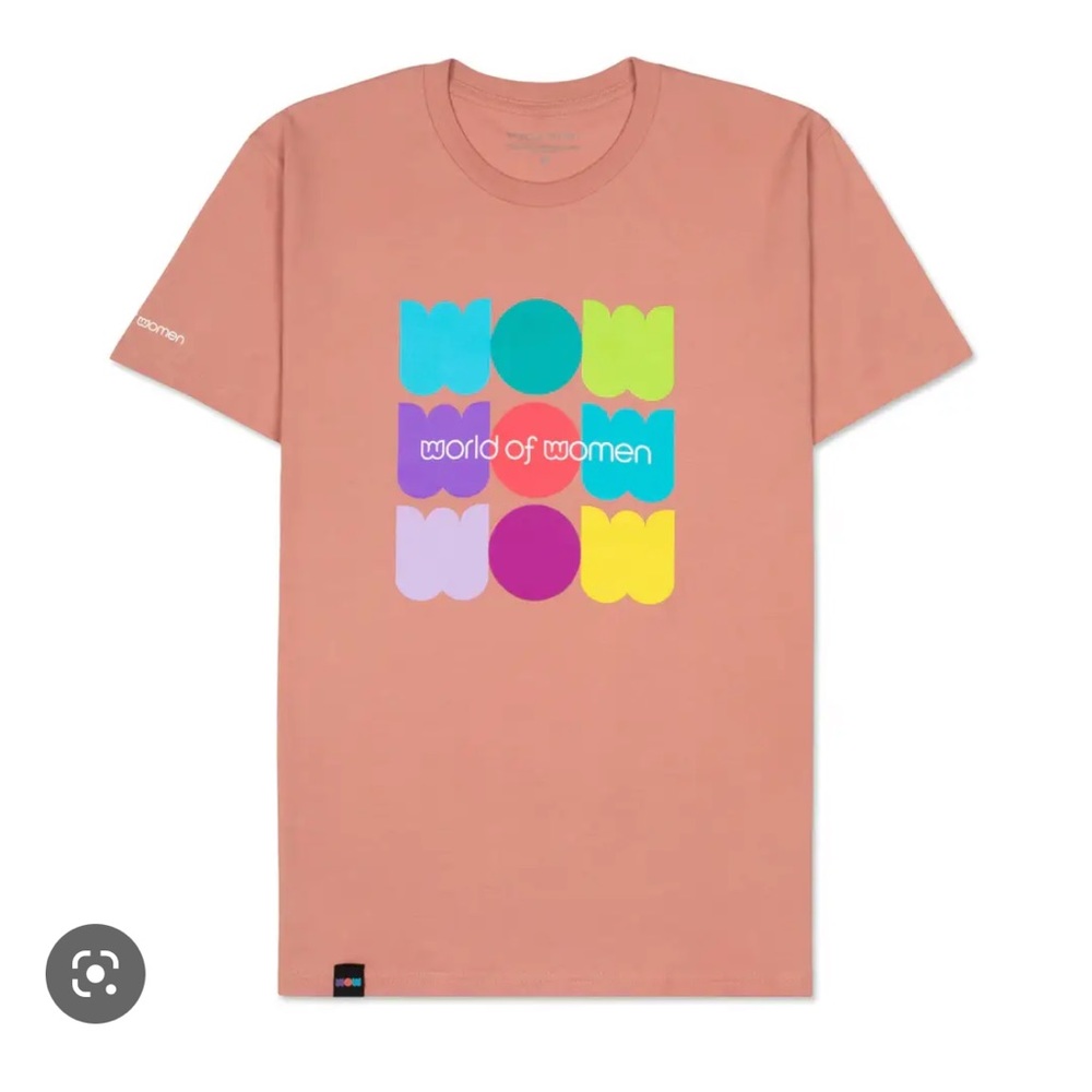 World of Women NFT tee. Peach.‎ Rare! Exclusive 🔥🚀🌙🔥